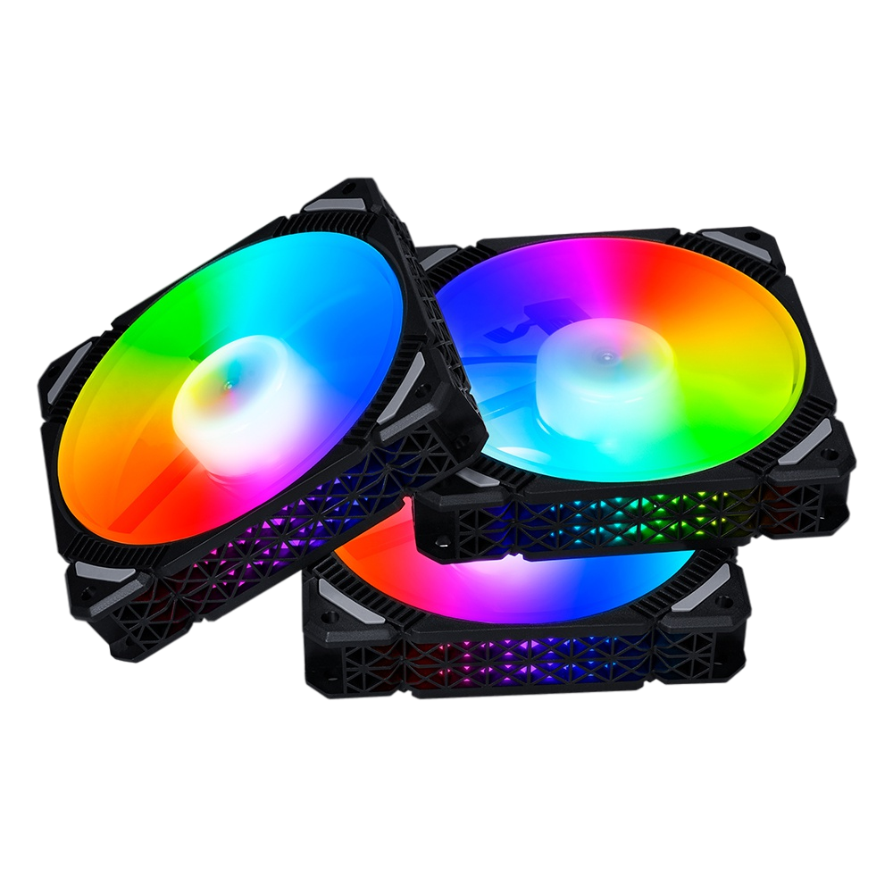 TrueNort Pc Case Fan 120mm RGB 6Pin 12V 3W Black, Single Fan | LJ-120 TrueNort Pc Case Fan 120mm RGB 6Pin 12V 3W Black, Single Fan | LJ-120